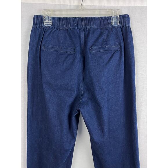 Universal Standard Jeans Denim Chambray Drawstring Pant Classic Capsule Fall - Picture 5 of 9